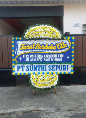 Papan Bunga Duka di Pudar